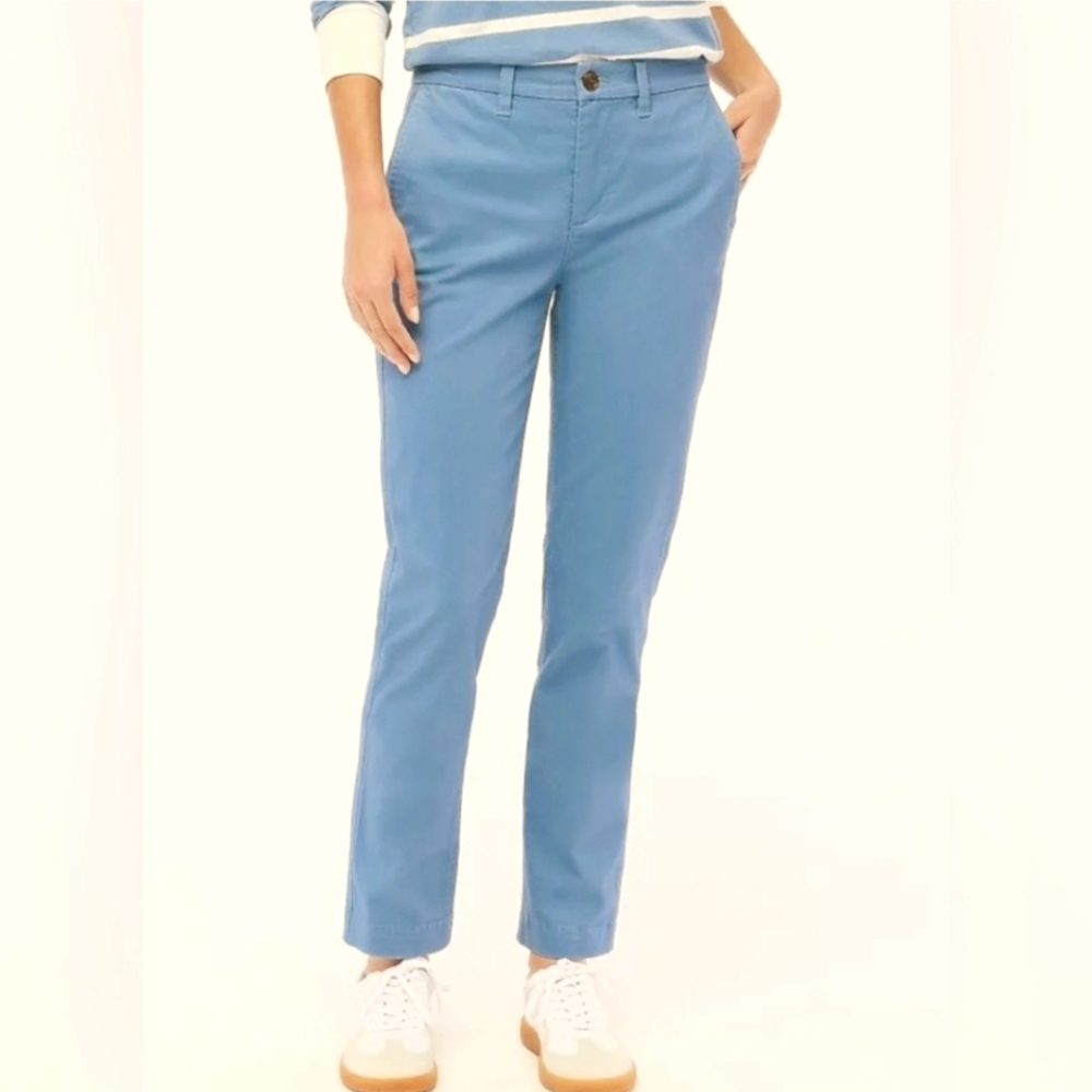 J. Crew Sky Blue Straight Leg Pants